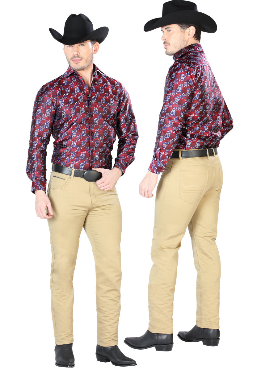 El Señor de los Cielos Pantalon Chino Fp 97% 3% Spandex Caqui