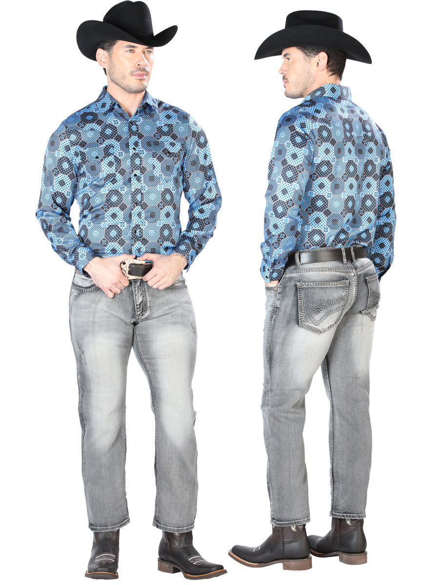 El Señor de los Cielos Pantalon Mezclilla Bp 97% 3% Spandex Lavado A La Piedra
