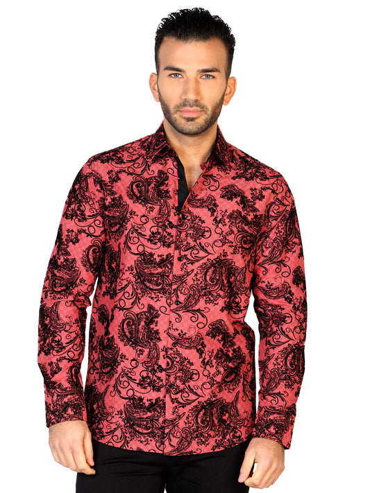 Camisa Vaquera de Hombre El General FL-04 Casual en 100% MODAL Color Blanco 43138