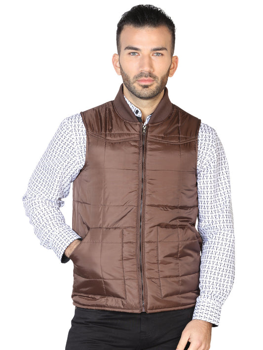 Chaleco de Hombre El General 2019-173 Casual en 100% Poliéster Color Café 43160