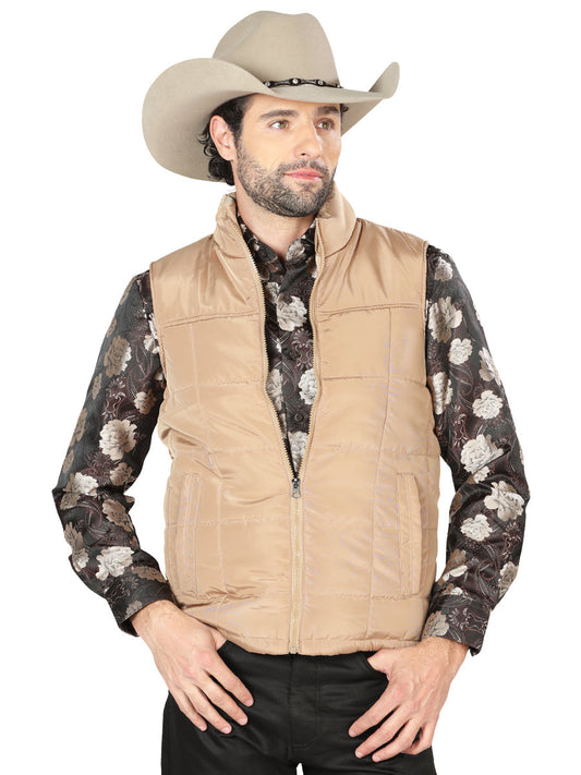 Chaleco de Hombre El General 2019-211 Casual en 100% Poliéster Color Café 43162