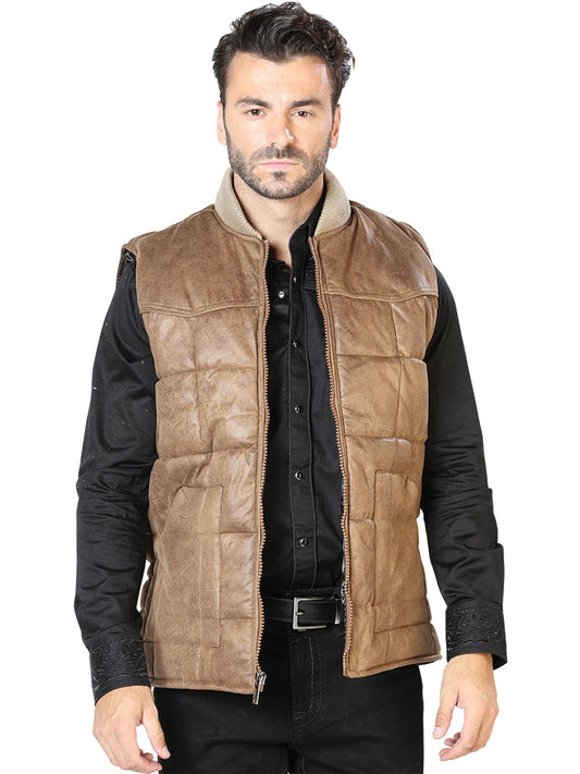 Chaleco de Hombre El General Color Tan 43318