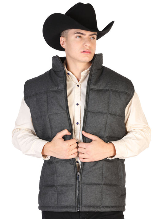 Chaleco de Hombre El General Color Negro/Gris 43335