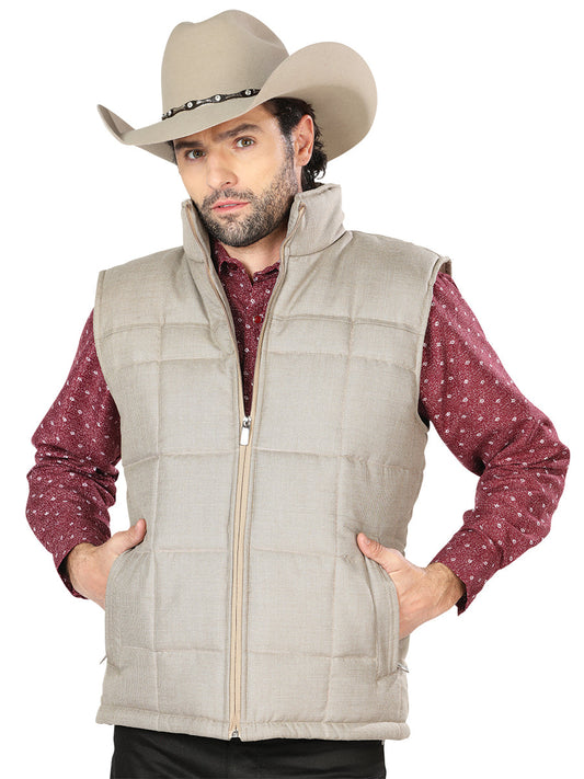 Chaleco de Hombre El General en Tela Color Khaki 43344