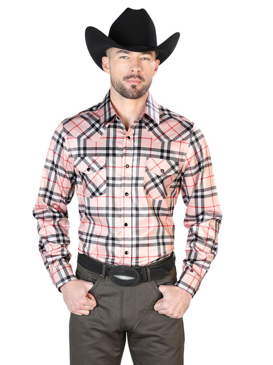 Camisa Vaquera de Hombre El General Casual Color Beige 43929
