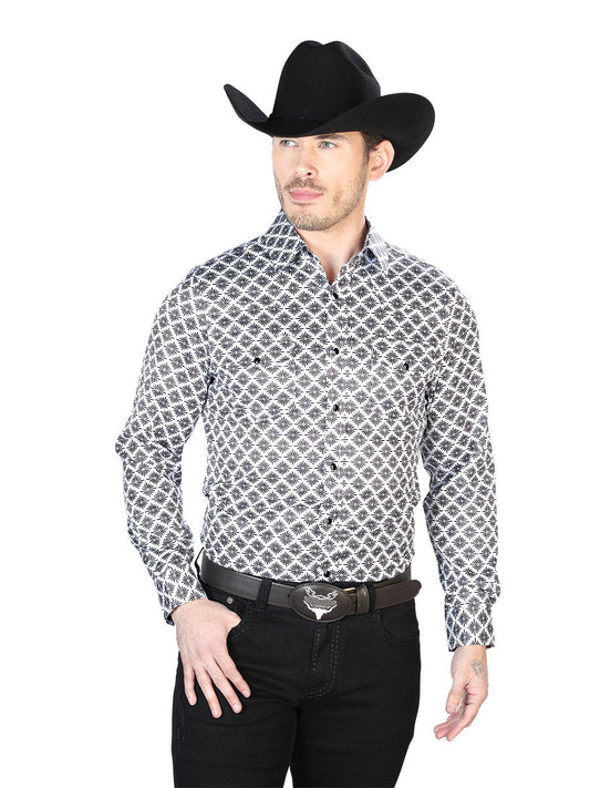 Camisa Vaquera de Hombre El General Casual Color Negro 43930