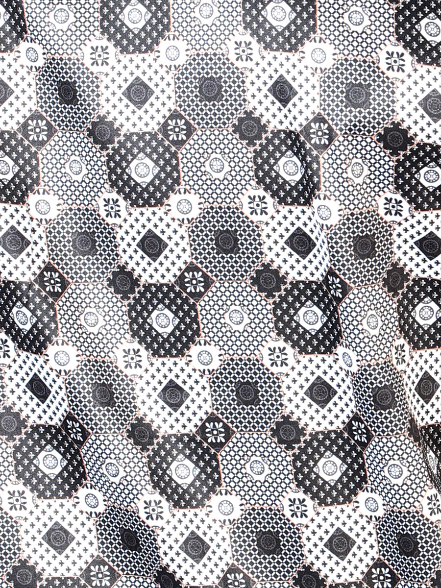 Camisa Manga Larga Negro Y Gris Casual Manga Larga