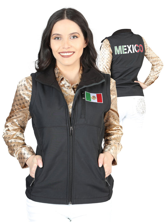 Chaleco de Mujer El General en Poliéster Color Negro 44133