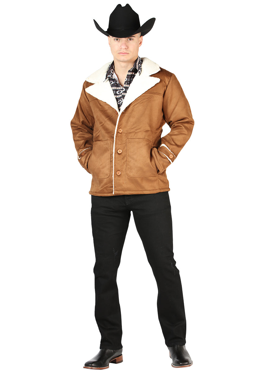 Chamarra de Hombre El General Color Tan 44139