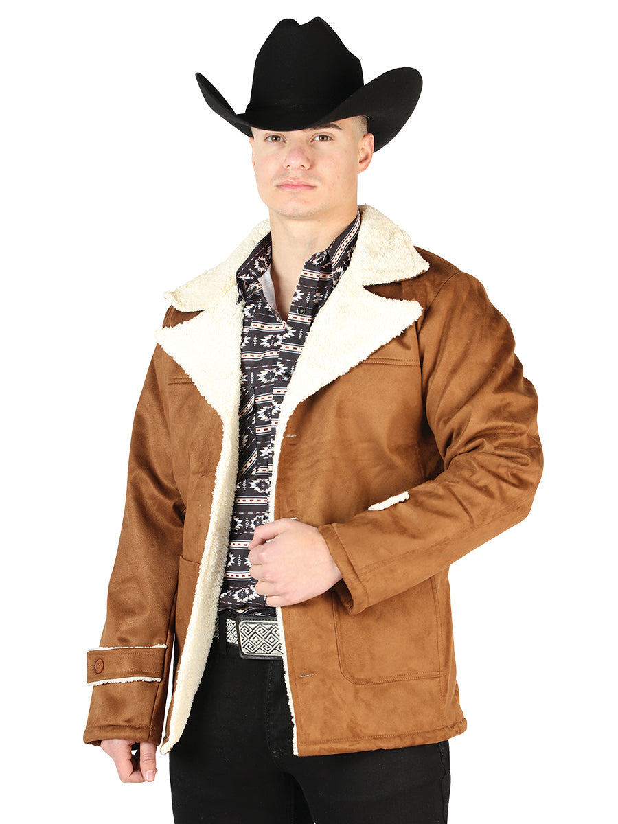 Chamarra de Hombre El General Color Tan 44139