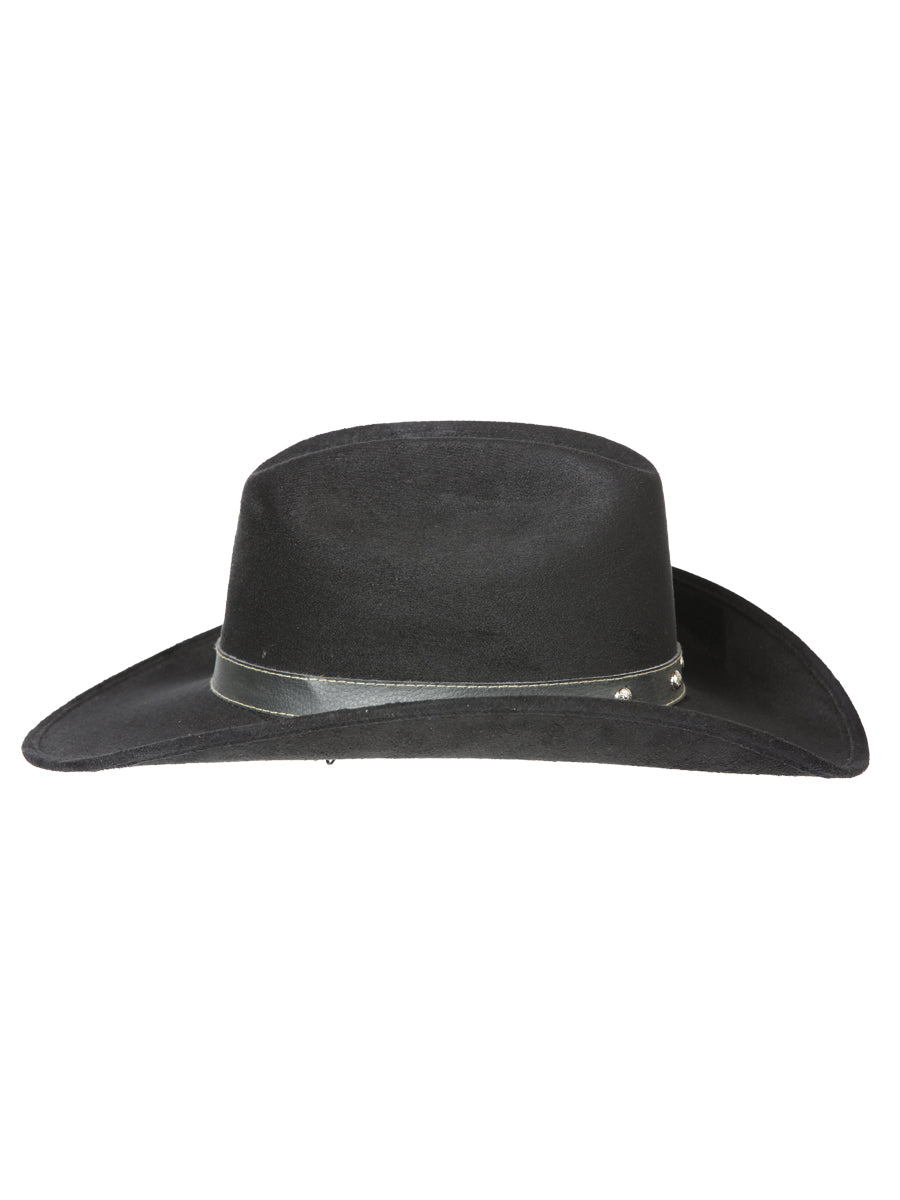 Sombrero El General Gamuza Vaquero NiñOs Sombrero Negro