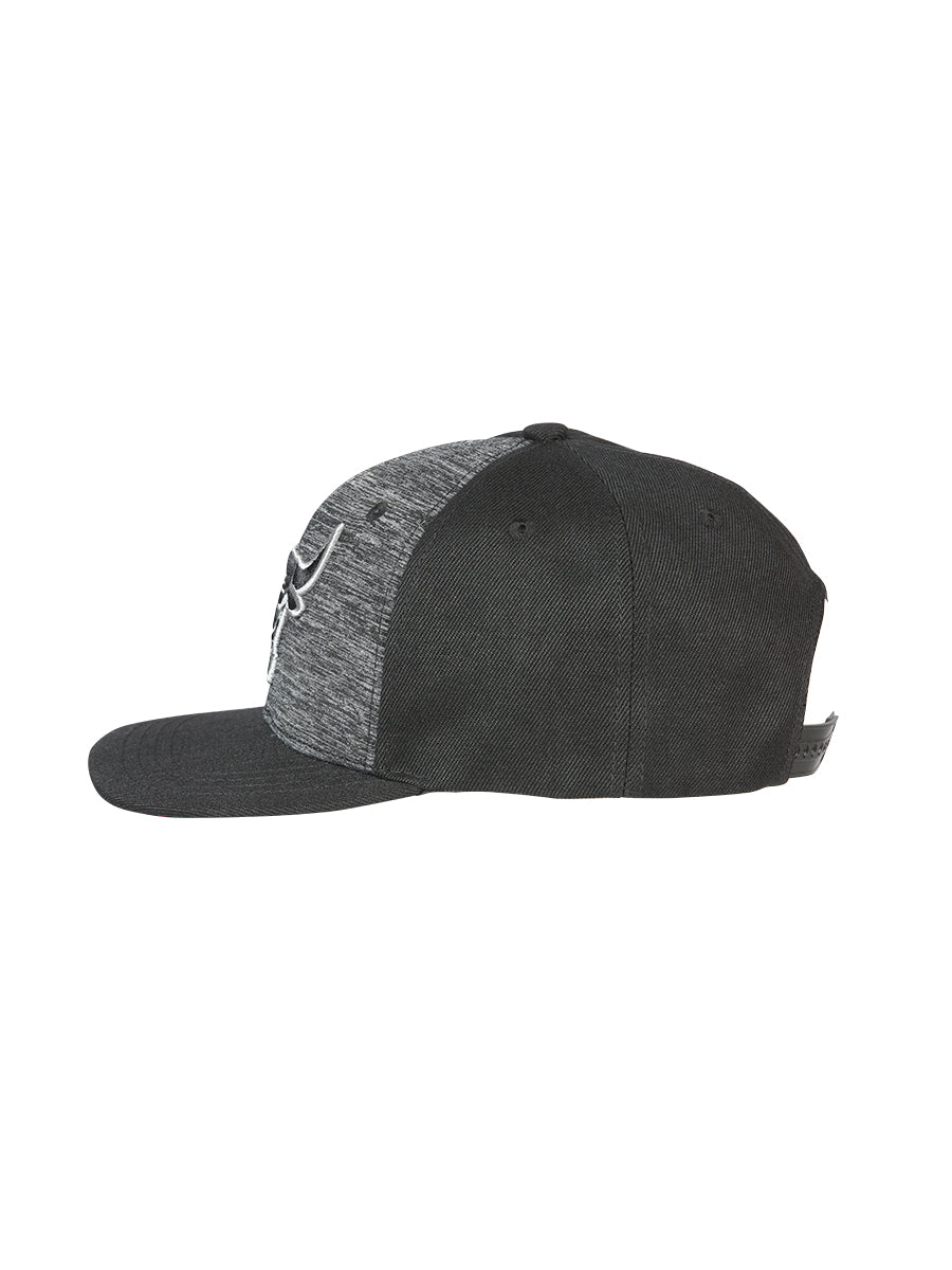 El General Gorra Bull Tela Negro/Gris