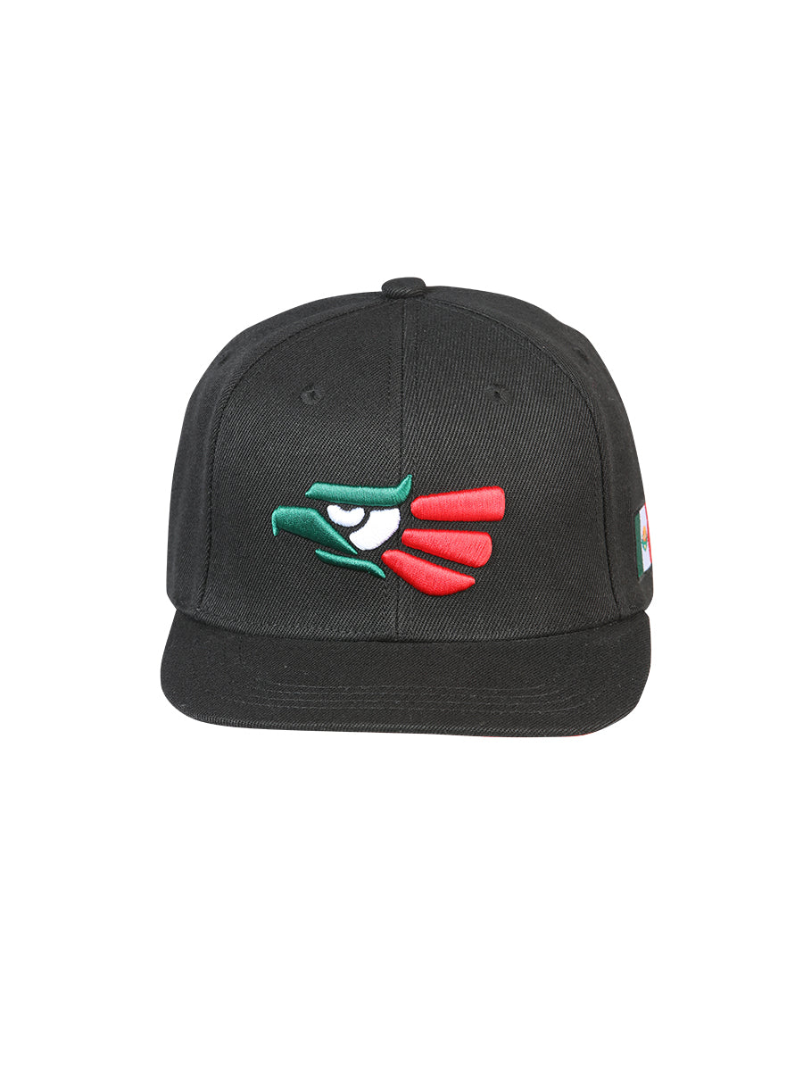 Sombrero Vaquero de Hombre El General en Tela Color Negro/Tricolor 44376