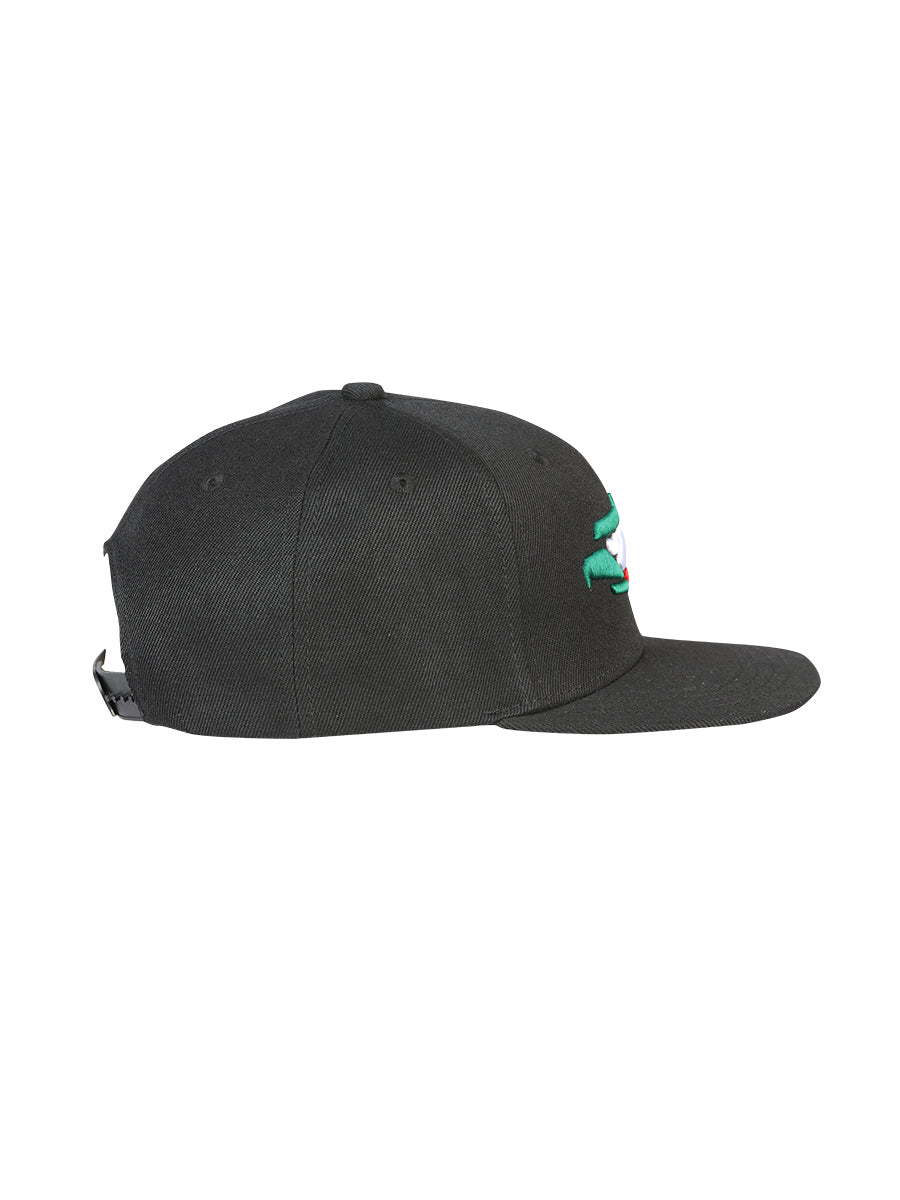 Sombrero Vaquero de Hombre El General en Tela Color Negro/Tricolor 44376