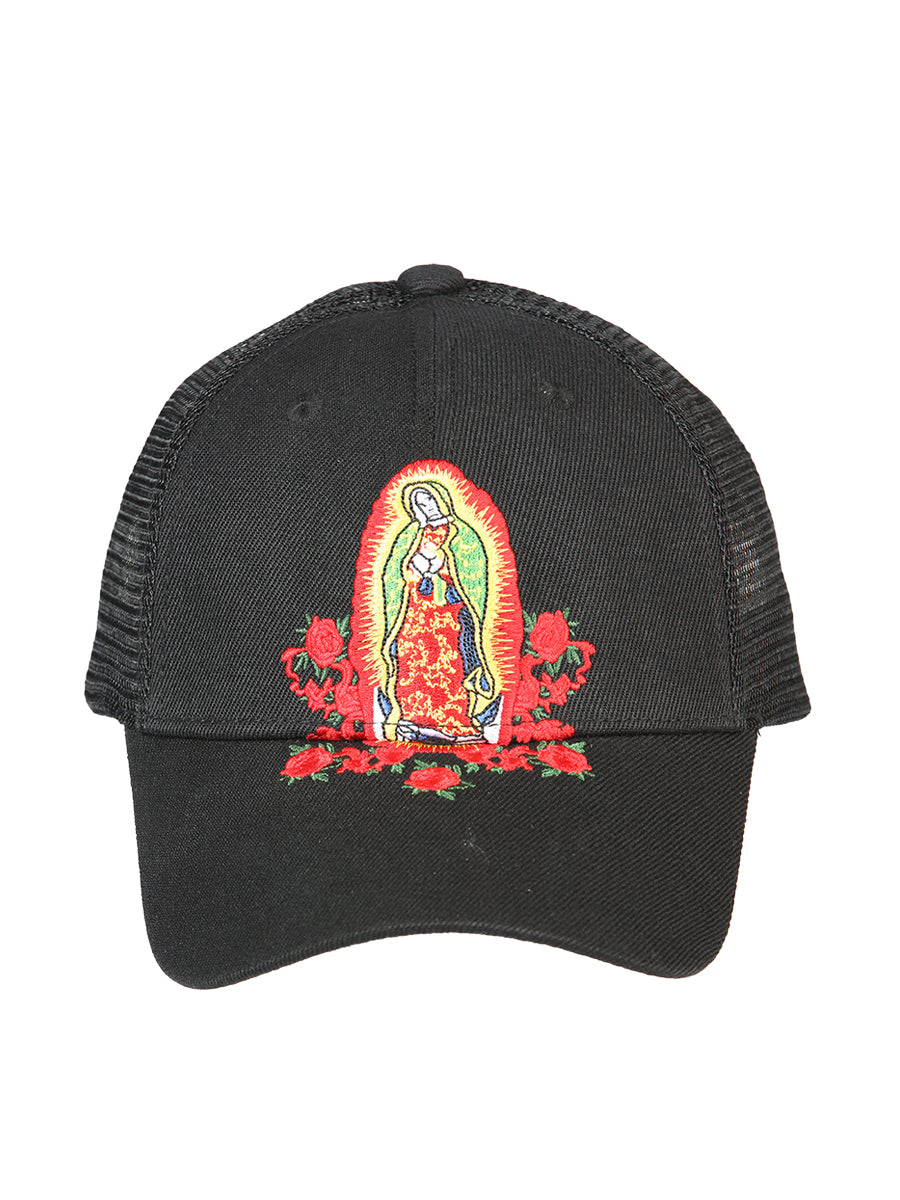 El General Gorra Virgen Tela Negro