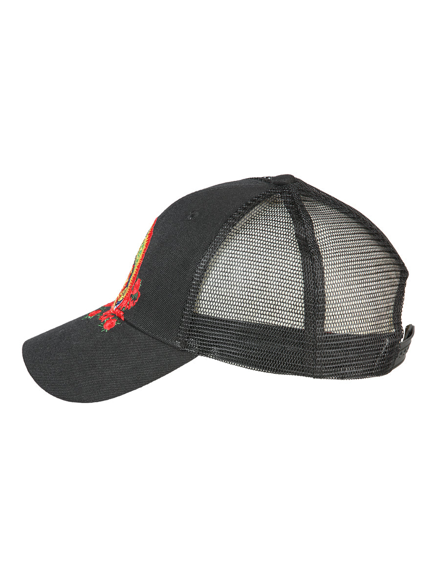 El General Gorra Virgen Tela Negro