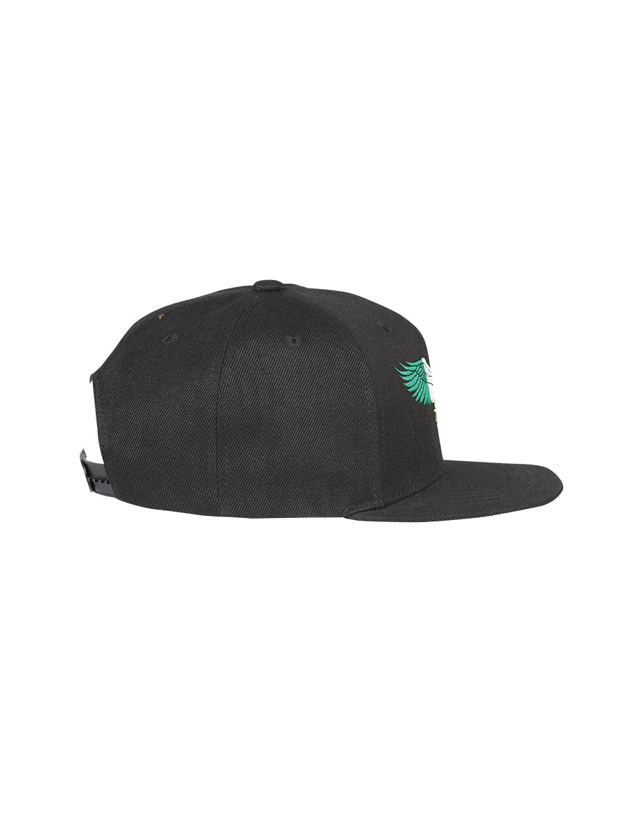 Sombrero Vaquero de Hombre El General en Tela Color Negro/Tricolor 44382