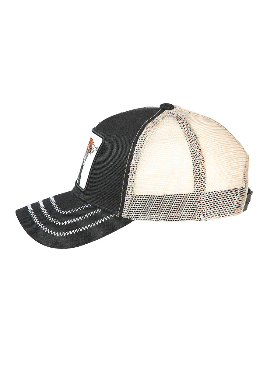 El General Gorra El Toro Tela Negro/Taupe