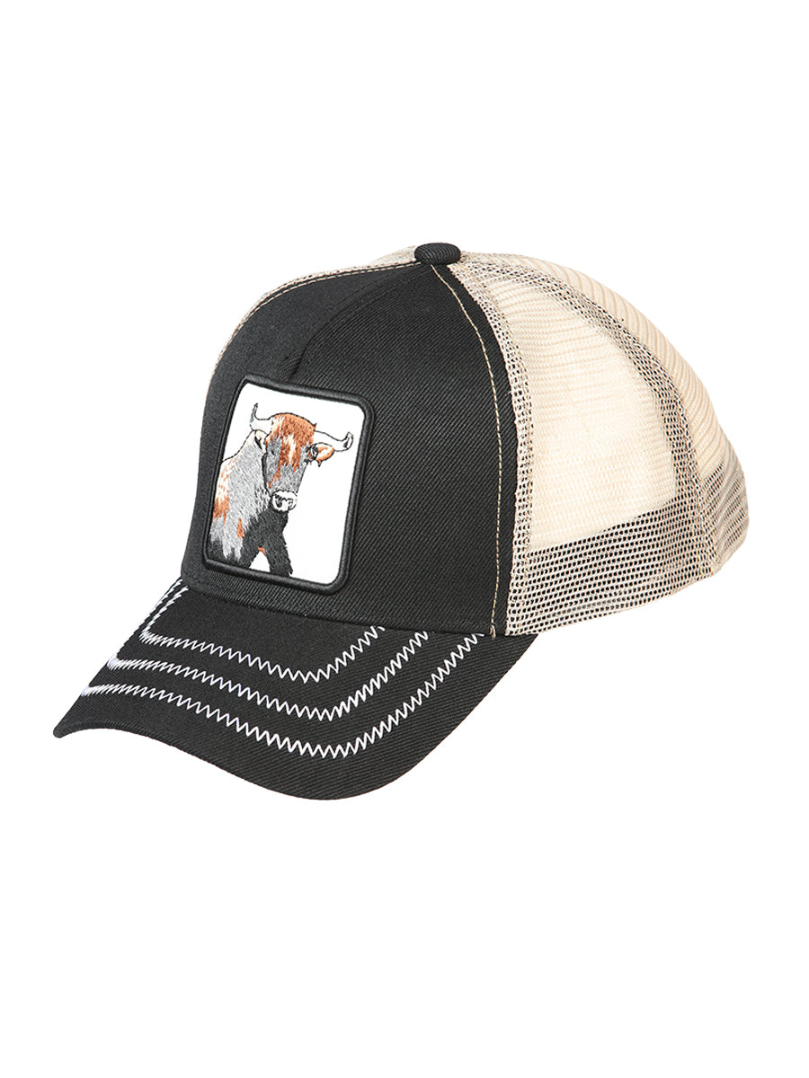 El General Gorra El Toro Tela Negro/Taupe