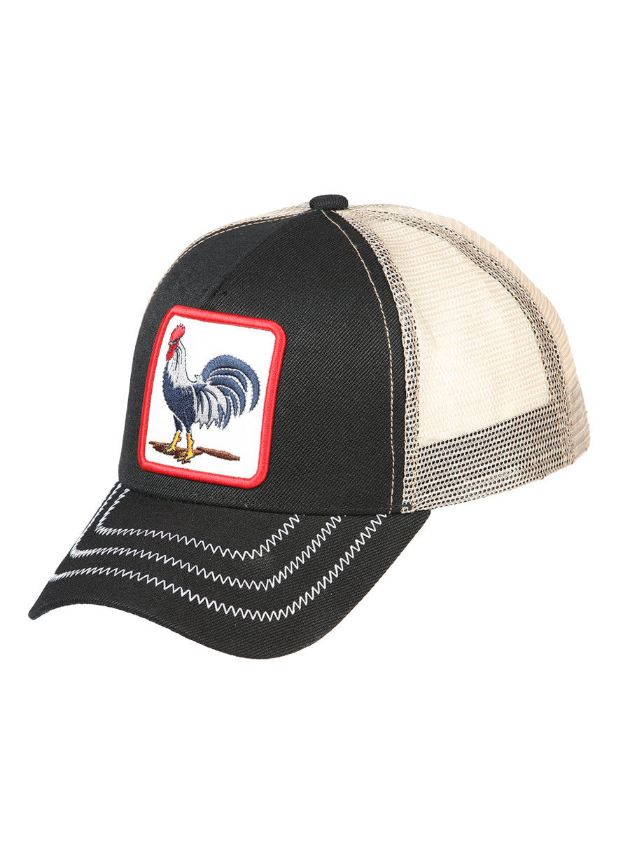 El General Gorra El Gallo Tela Negro/Taupe