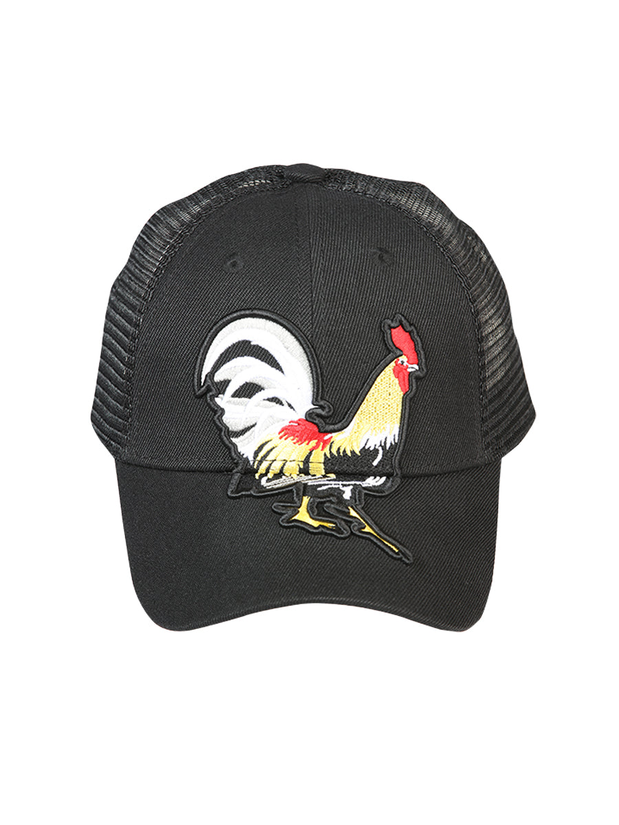 El General Gorra Gallo3 Tela Negro