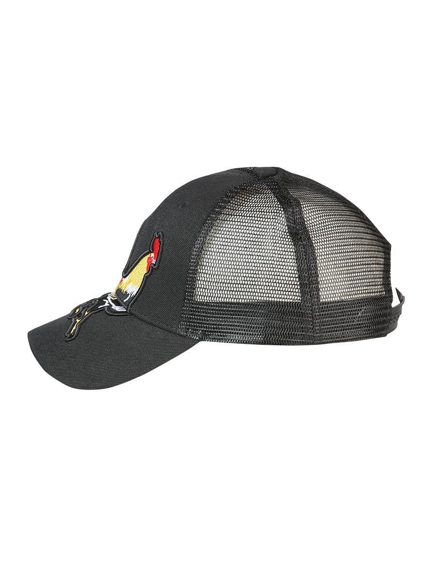 El General Gorra Gallo3 Tela Negro