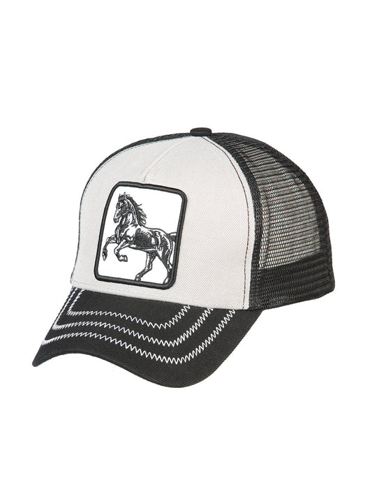 Sombrero Vaquero de Hombre El General en Tela Color Gris/Negro 44390
