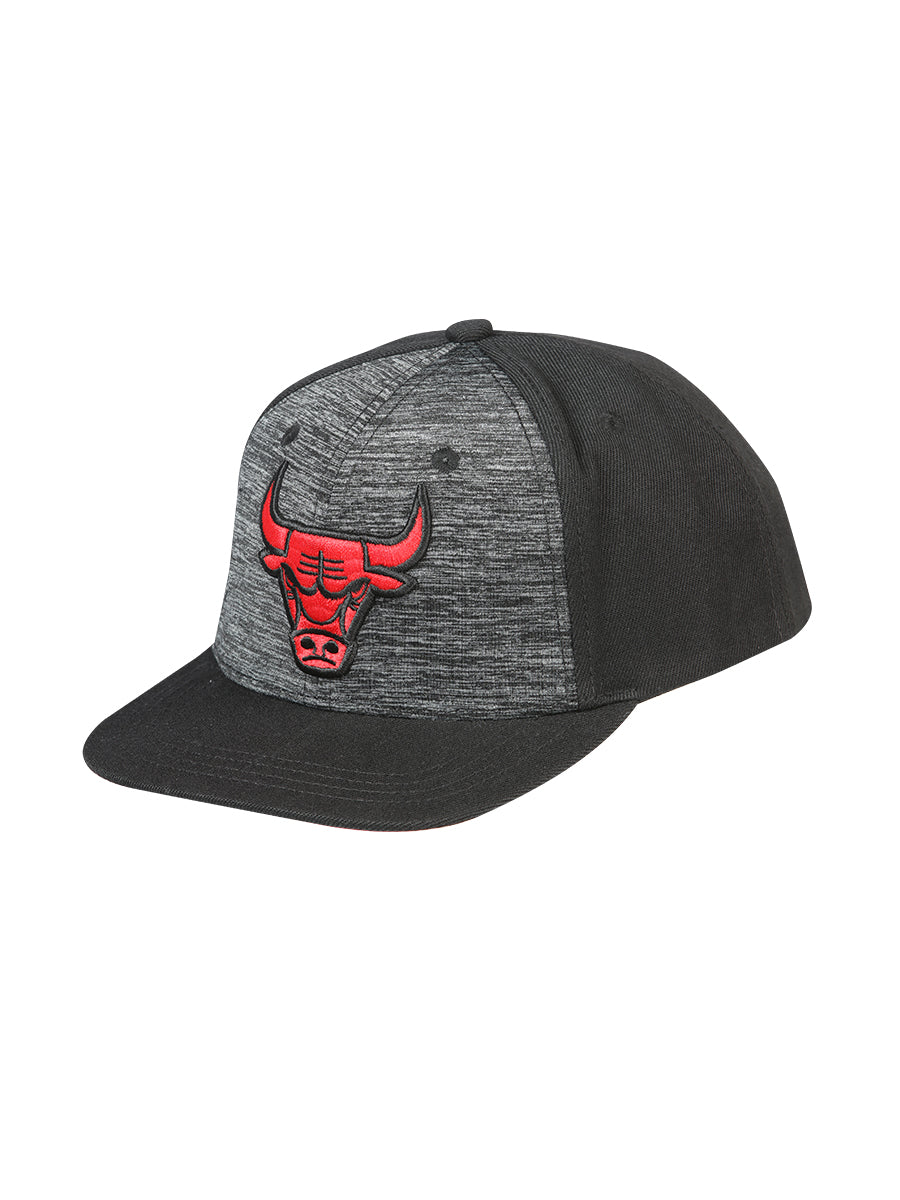 El General Gorra Bull Tela Negro/Rojo