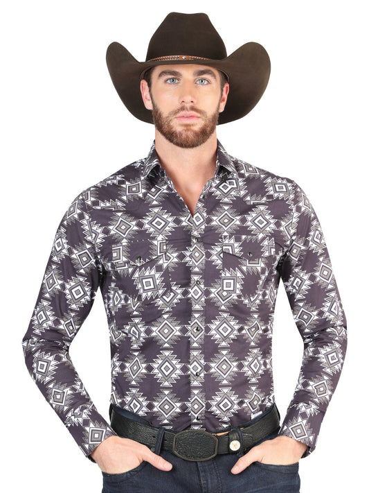 Camisa Manga Larga El General Manga Larga Del General Oscuro Azul