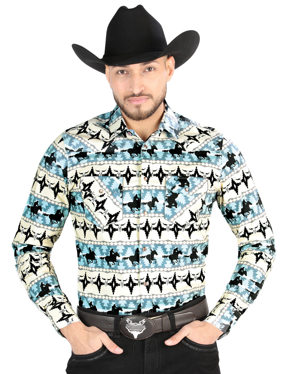 Camisa Manga Larga El General Manga Larga Ivory