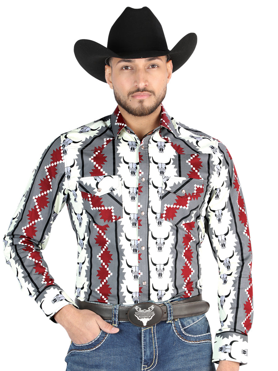 Camisa Manga Larga El General Casual Manga Larga Ivory