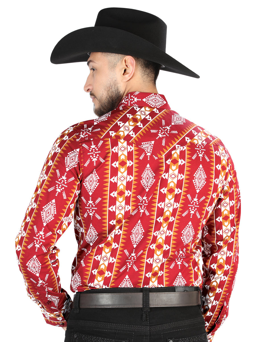 Camisa Manga Larga El General Casual Manga Larga Negro