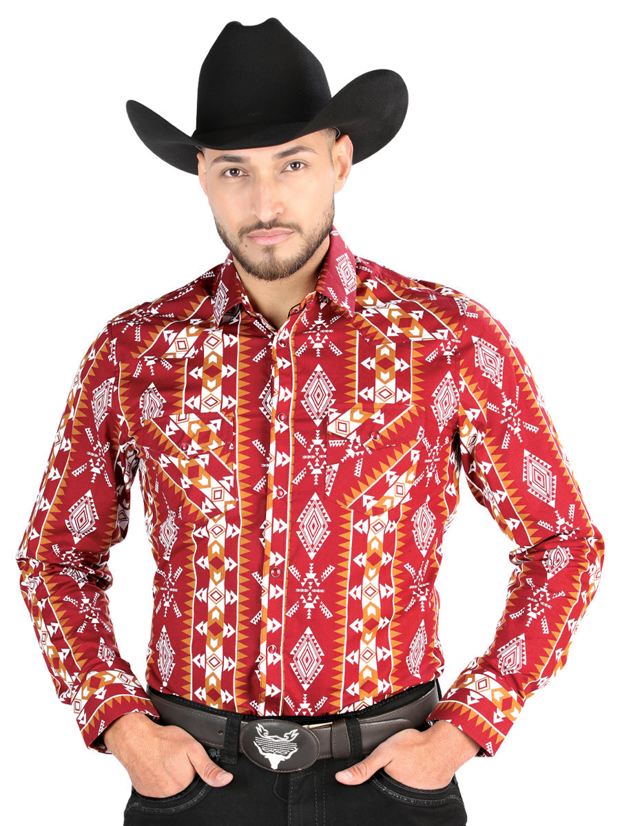 Camisa Manga Larga El General Casual Manga Larga Negro