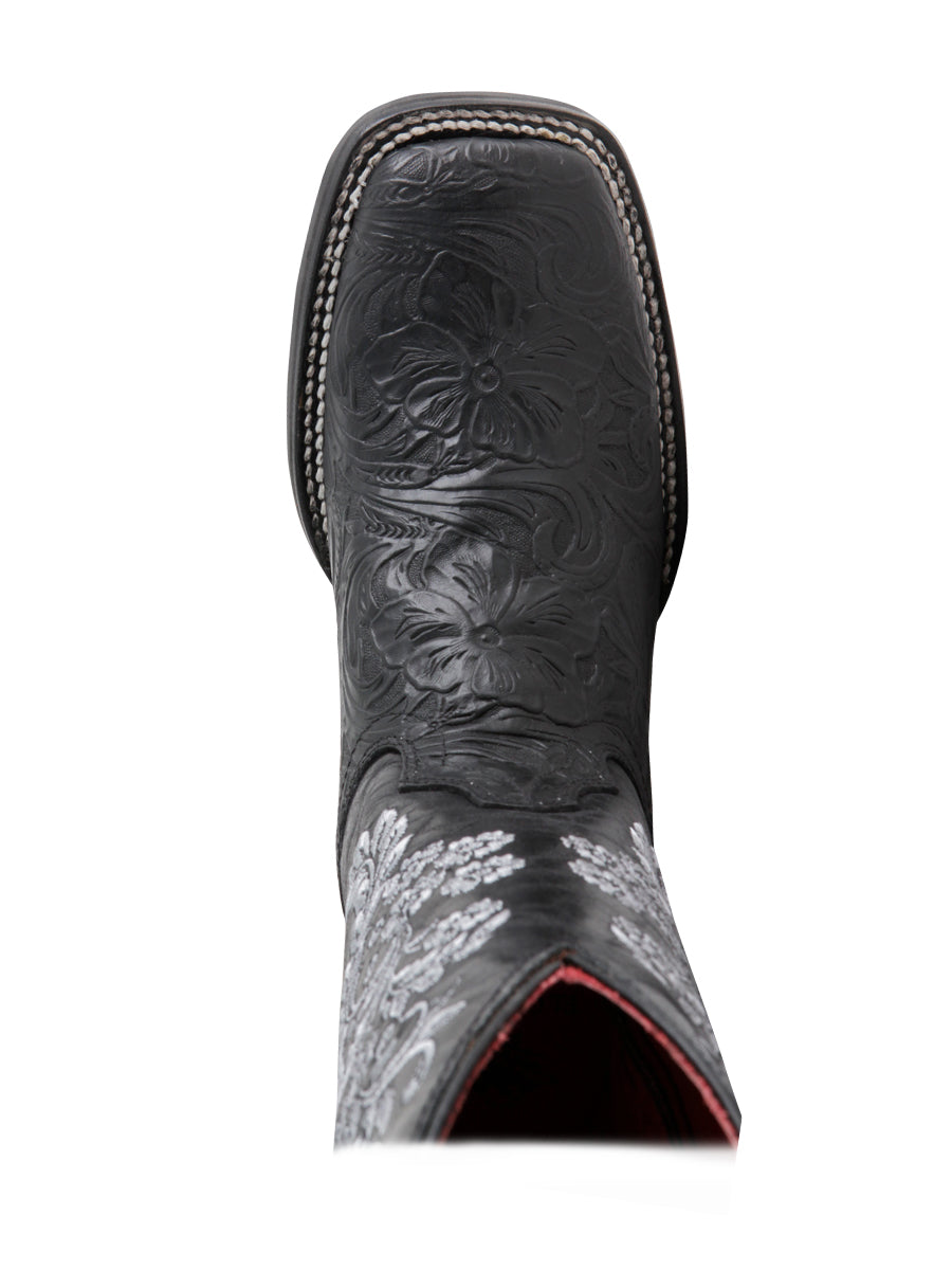 Bota Vaquera de Mujer El General Rodeo Color Negro 44636