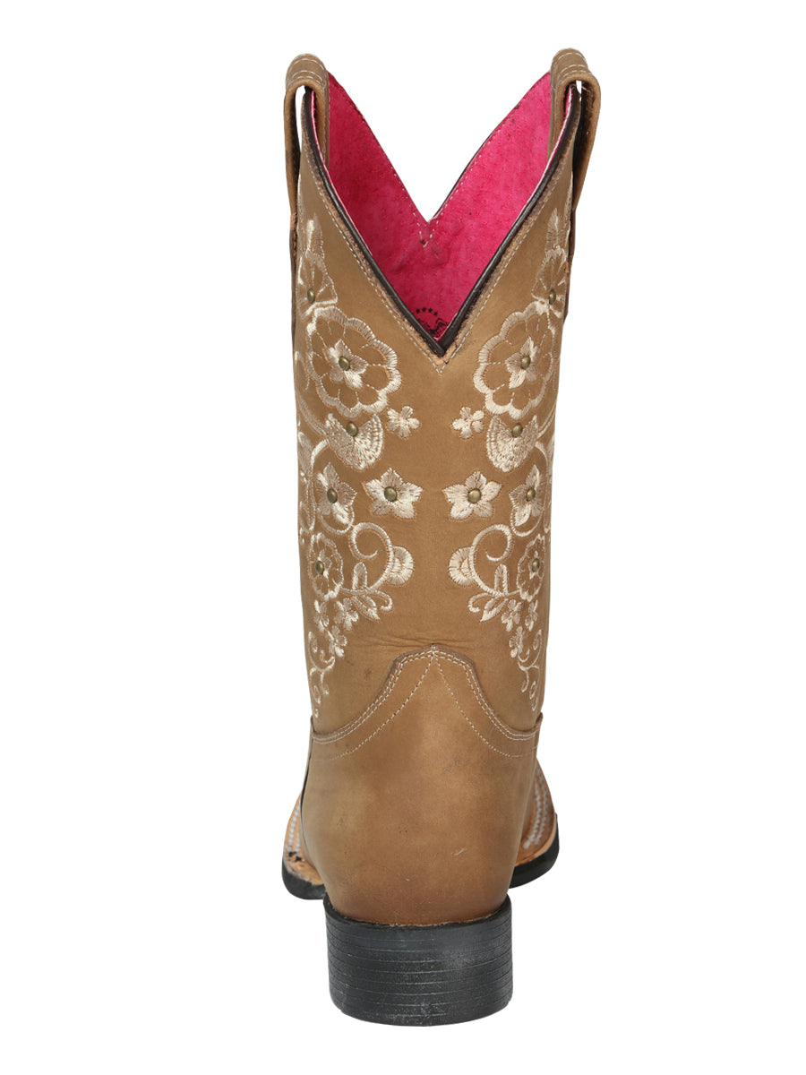 Bota Vaquera de Mujer El General VDM-SH13 Rodeo en Piel Crazy 44643