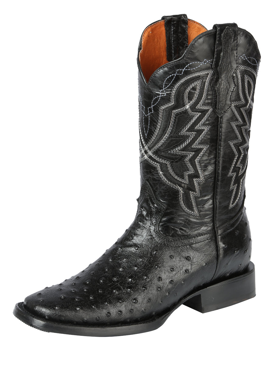 Bota Vaquera Rodeo El General para Hombre - Negro - Modelo 44673