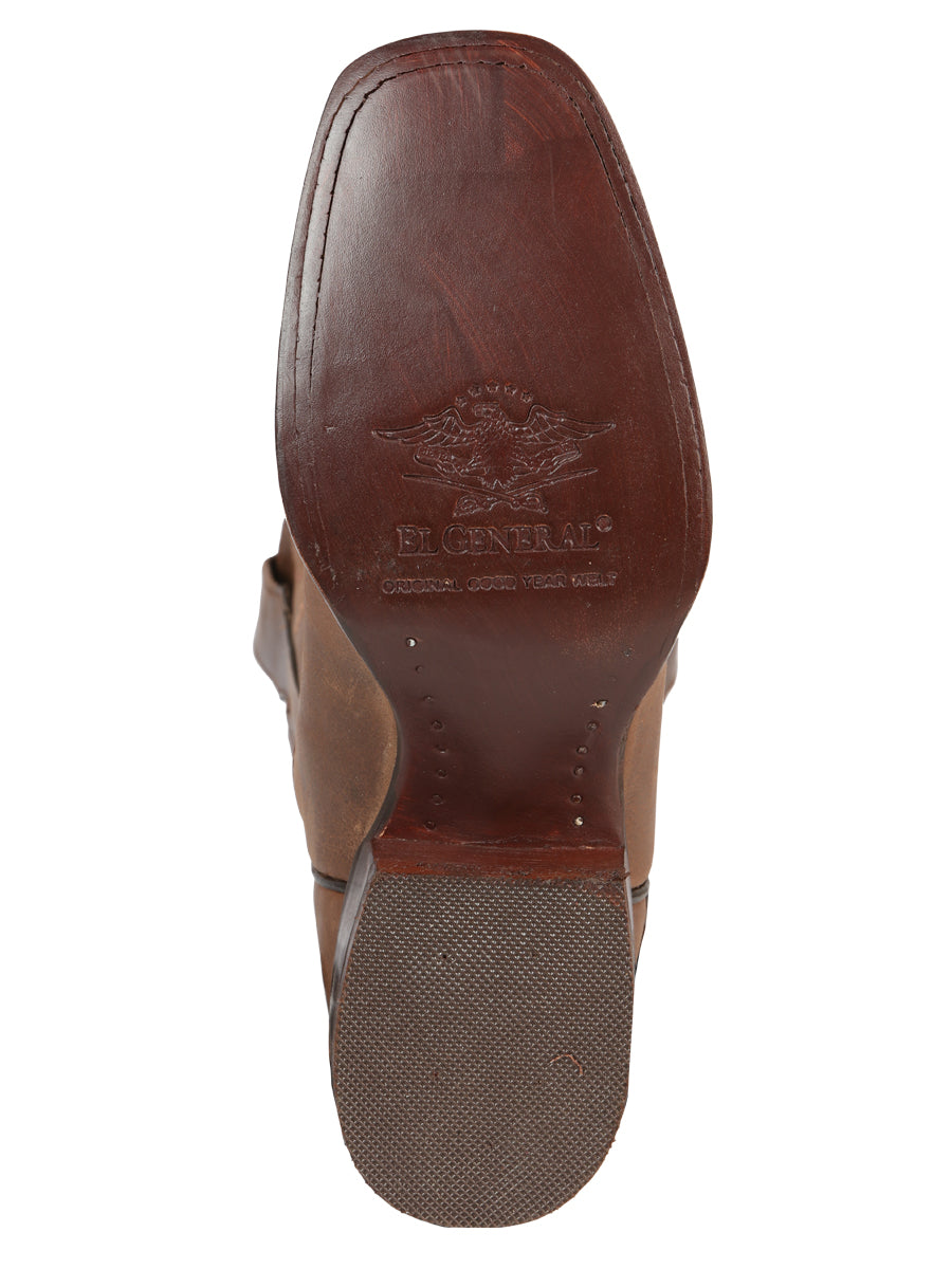 Bota Vaquera de Mujer El General Rodeo Color Café 44854