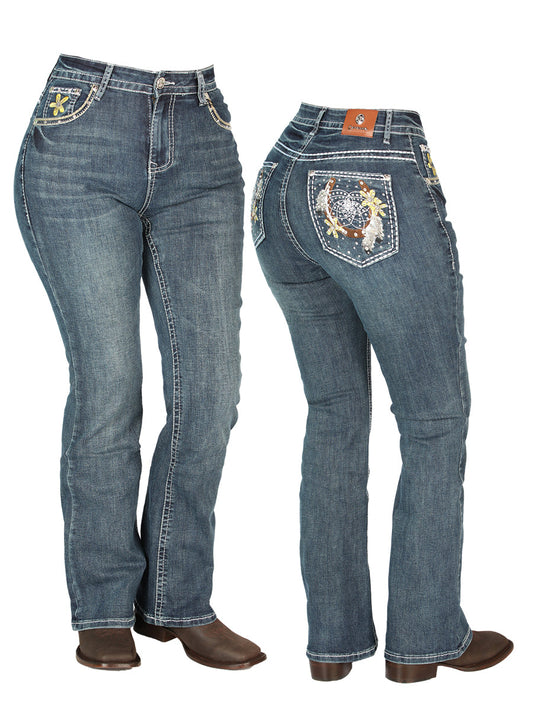 Pantalón de Mezclilla de Mujer Centenario en Mezclilla Color Azul 44959