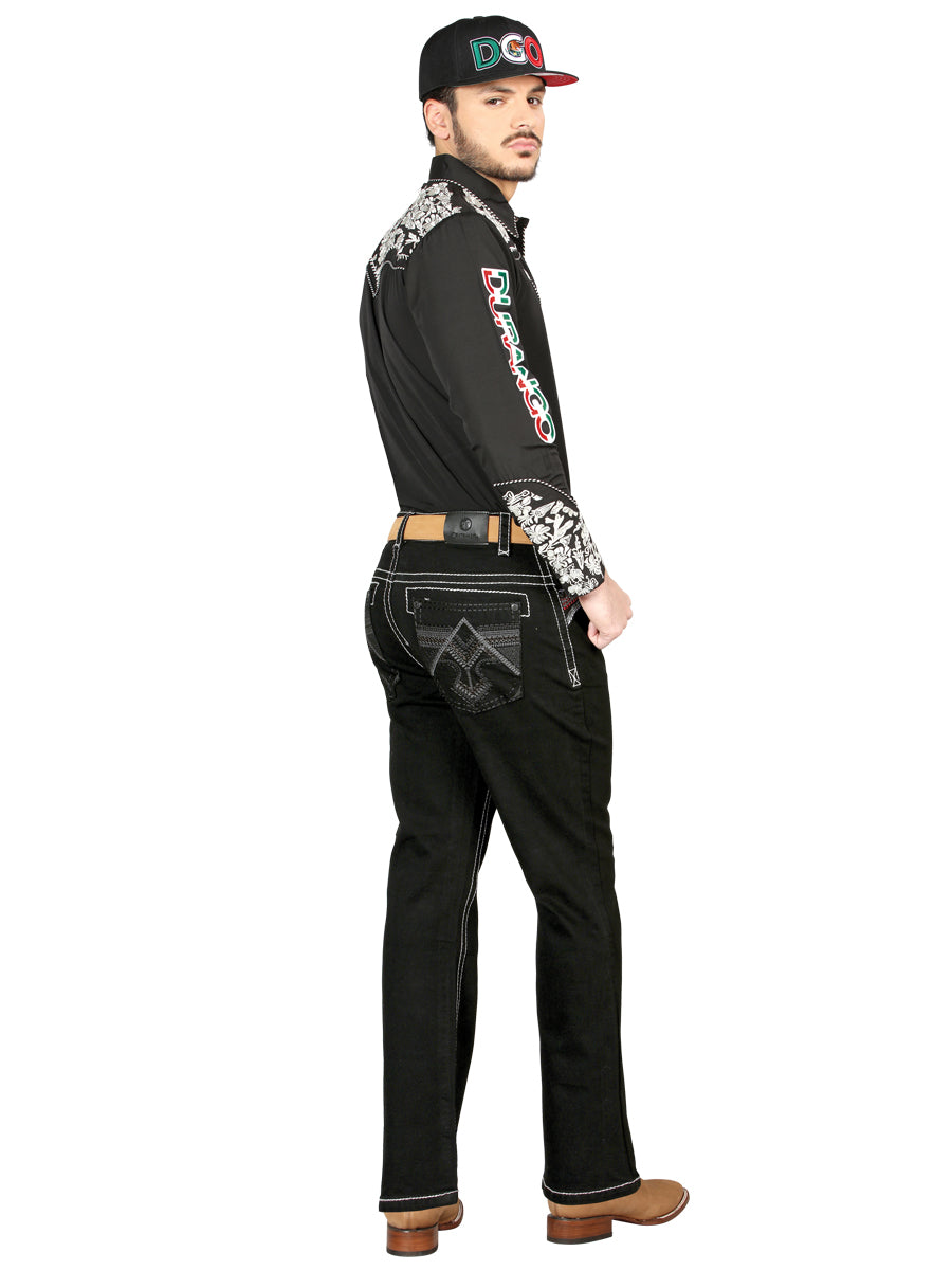 Centenario Bootcut Mezclilla Pantalón de Mezclilla - Negro 44964