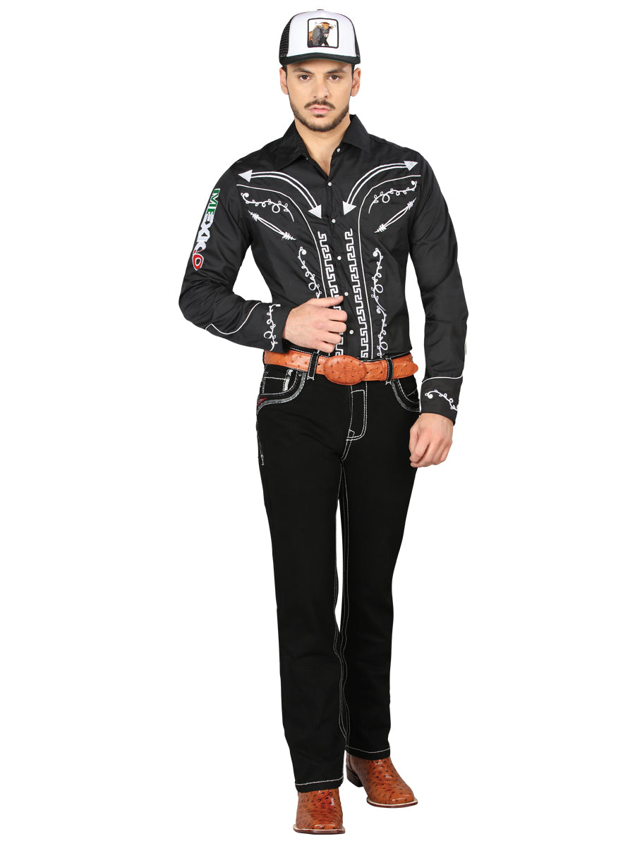 Centenario Bootcut Mezclilla Pantalón de Mezclilla - Negro 44966