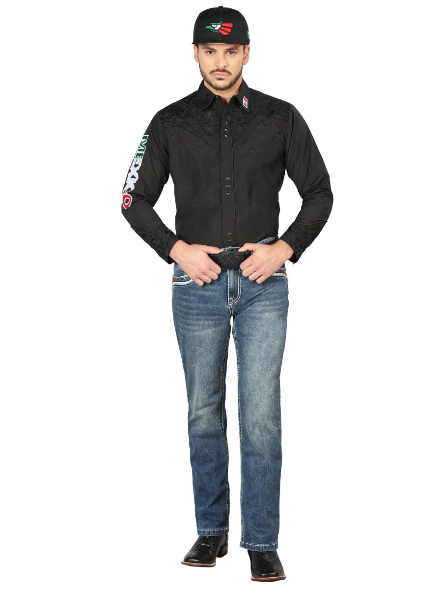 Centenario Bootcut Mezclilla Pantalón de Mezclilla - Oscuro Azul 44967