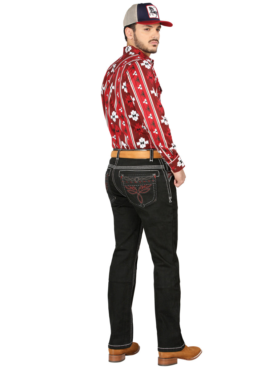Centenario Bootcut Mezclilla PantalóN De Mezclilla Negro