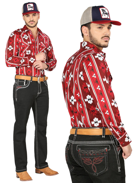 Pantalón de Mezclilla de Hombre Centenario Bootcut en Mezclilla Color Negro 44968