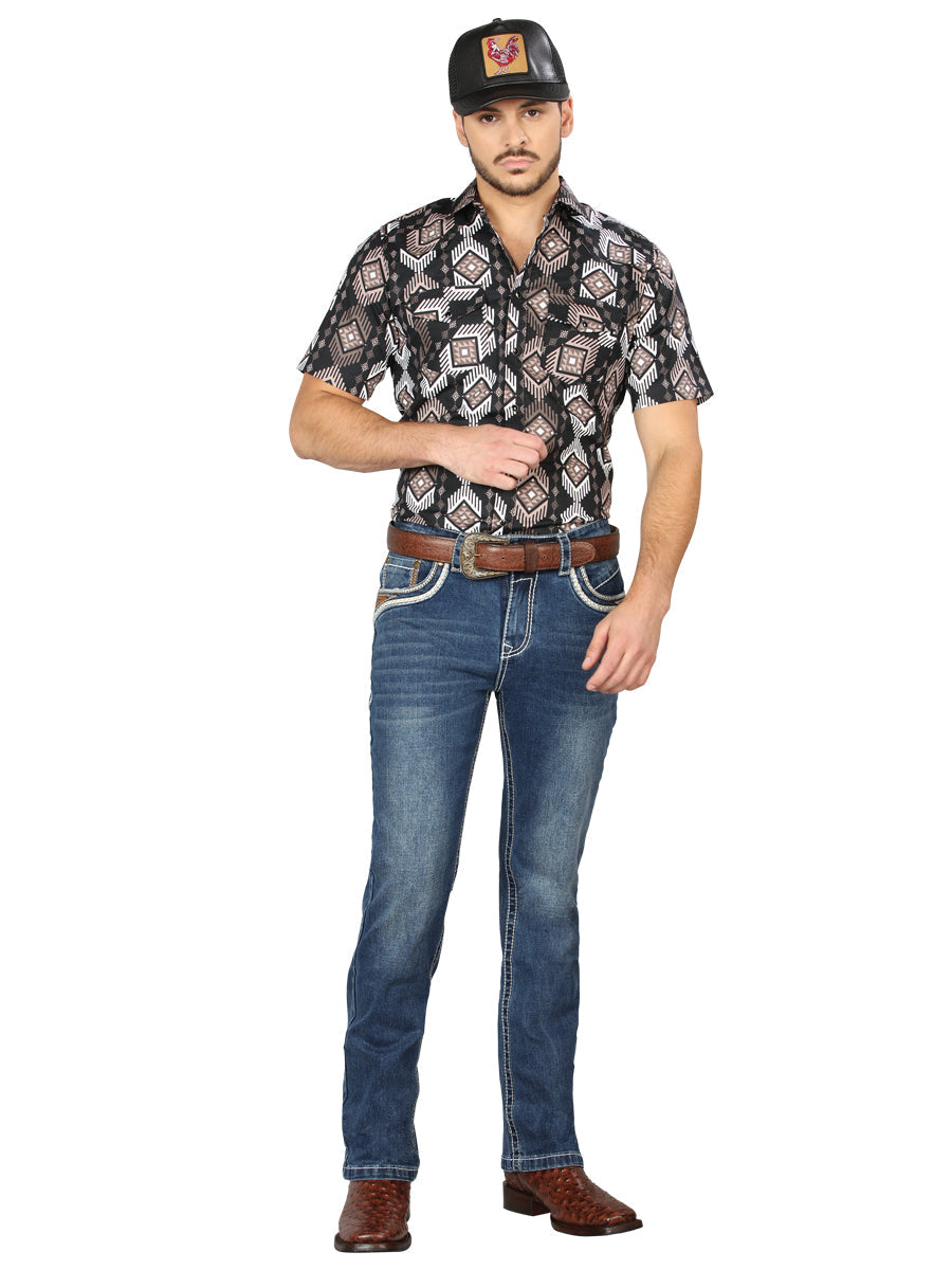 Centenario Bootcut Mezclilla Pantalón de Mezclilla - Oscuro Azul 44970