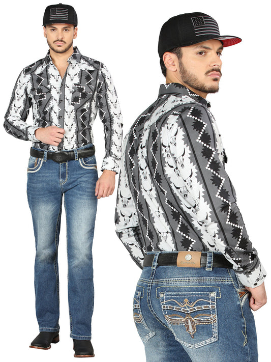 Pantalón de Mezclilla de Hombre Centenario Bootcut en Mezclilla Color Azul 44971