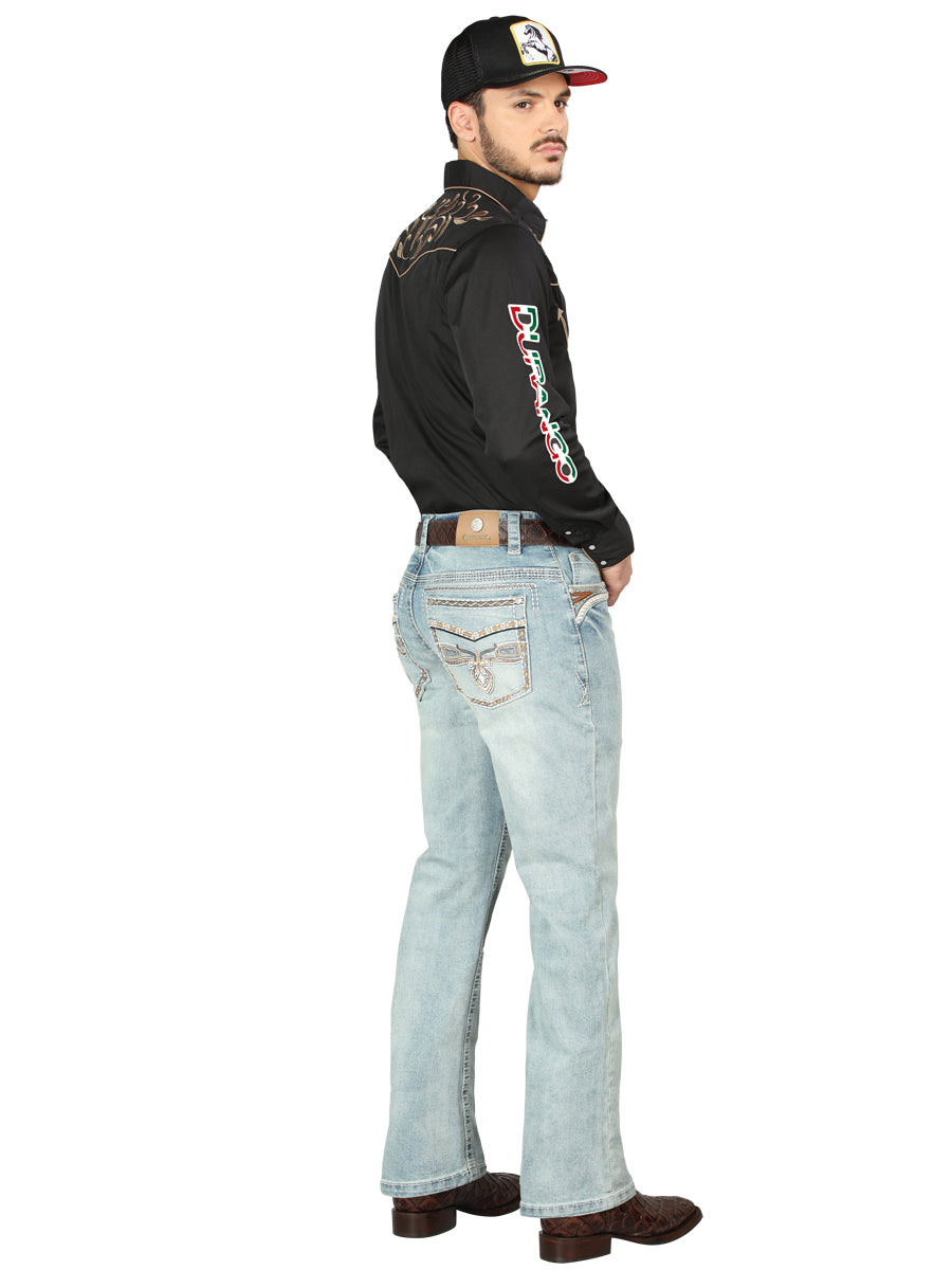 Centenario Bootcut Mezclilla PantalóN De Mezclilla Light Azul