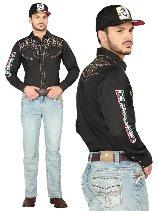 Pantalón de Mezclilla de Hombre Centenario Bootcut en Mezclilla Color Azul 44975