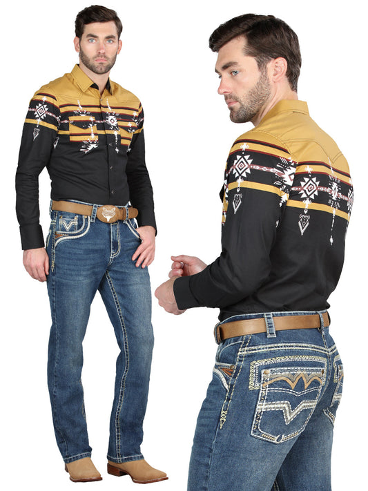 Pantalón de Mezclilla de Hombre Centenario en Mezclilla Color Azul 45023