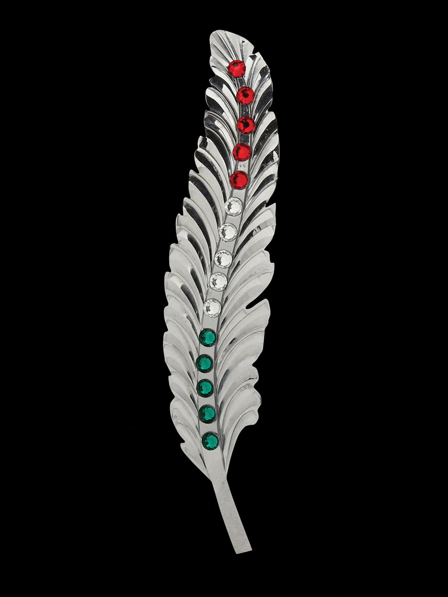 Decorativo Pluma con Stone Detail 45203
