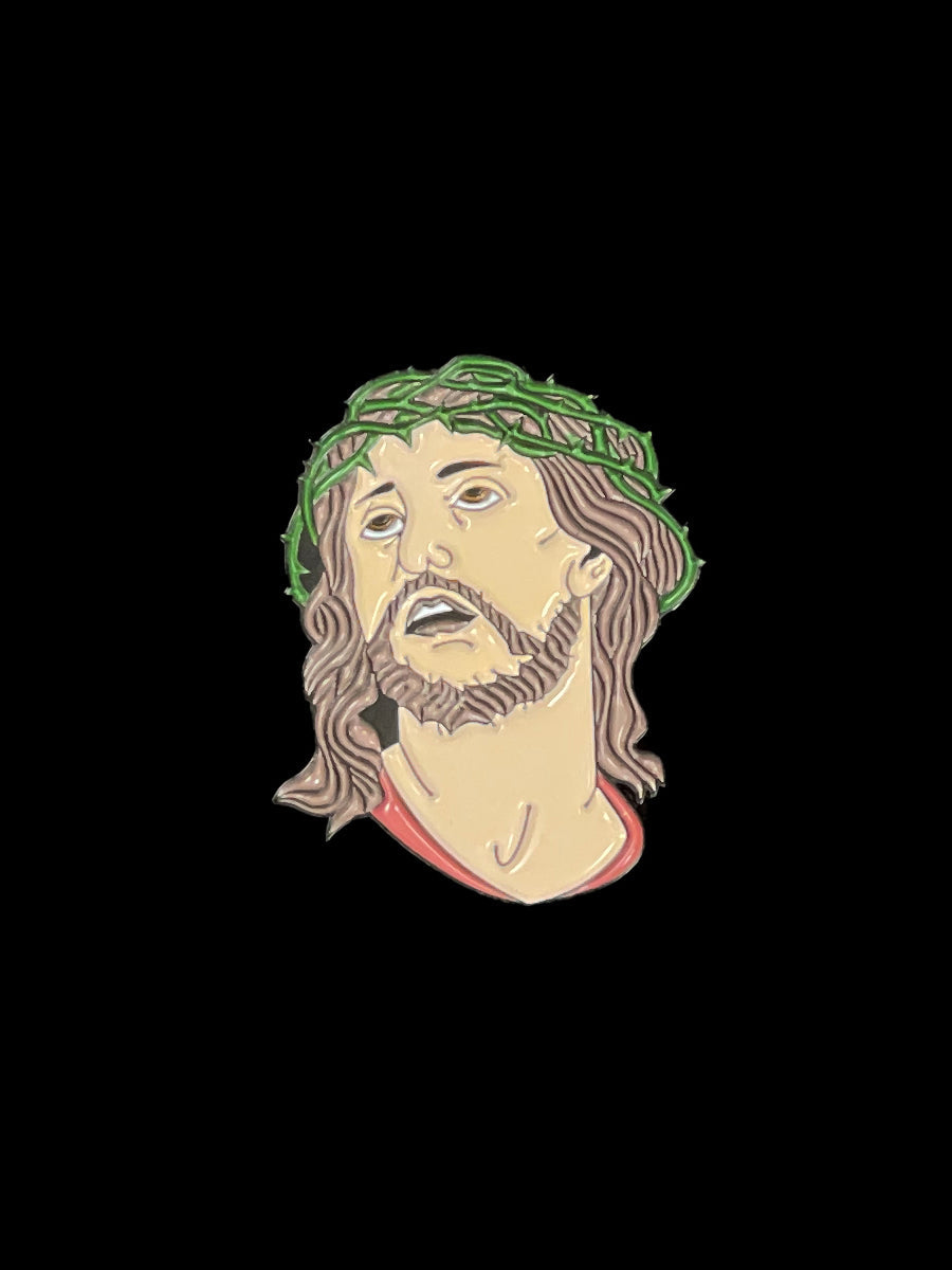 Pin El General Cristo Metal Beige 45234